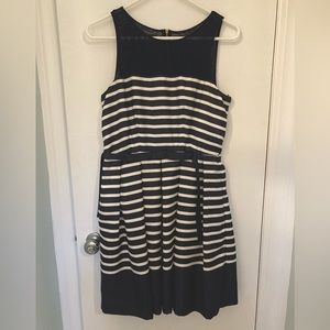 Women’s Dress - Navy & White stripe